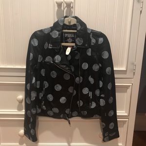 Pink Victoria Secrets leather jacket